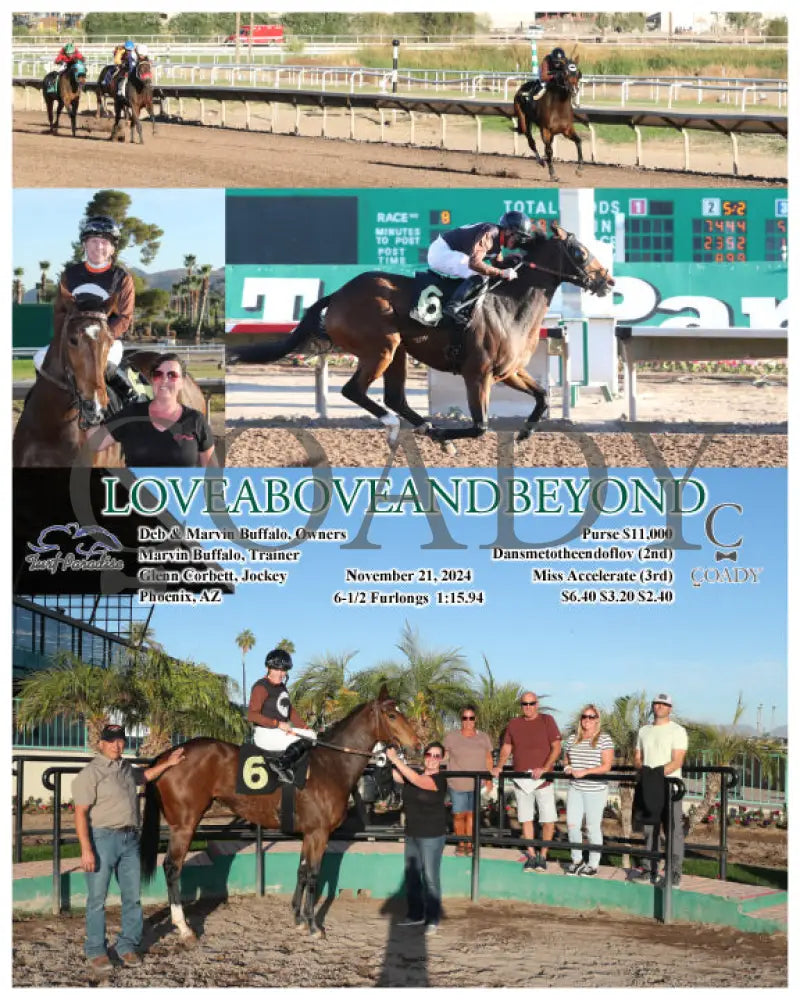 Loveaboveandbeyond - 11-21-24 R08 Tup Turf Paradise