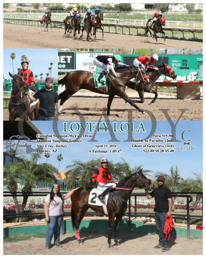Lovely Lola - 04 - 22 - 24 R06 Tup Turf Paradise