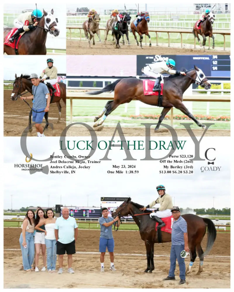 Luck Of The Draw - 05-23-24 R08 Ind Indiana Grand
