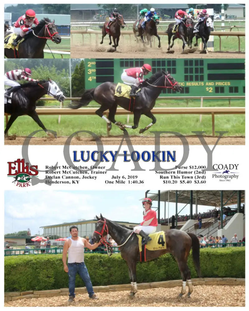 Lucky Lookin - 07-06-19 R02 Elp Ellis Park