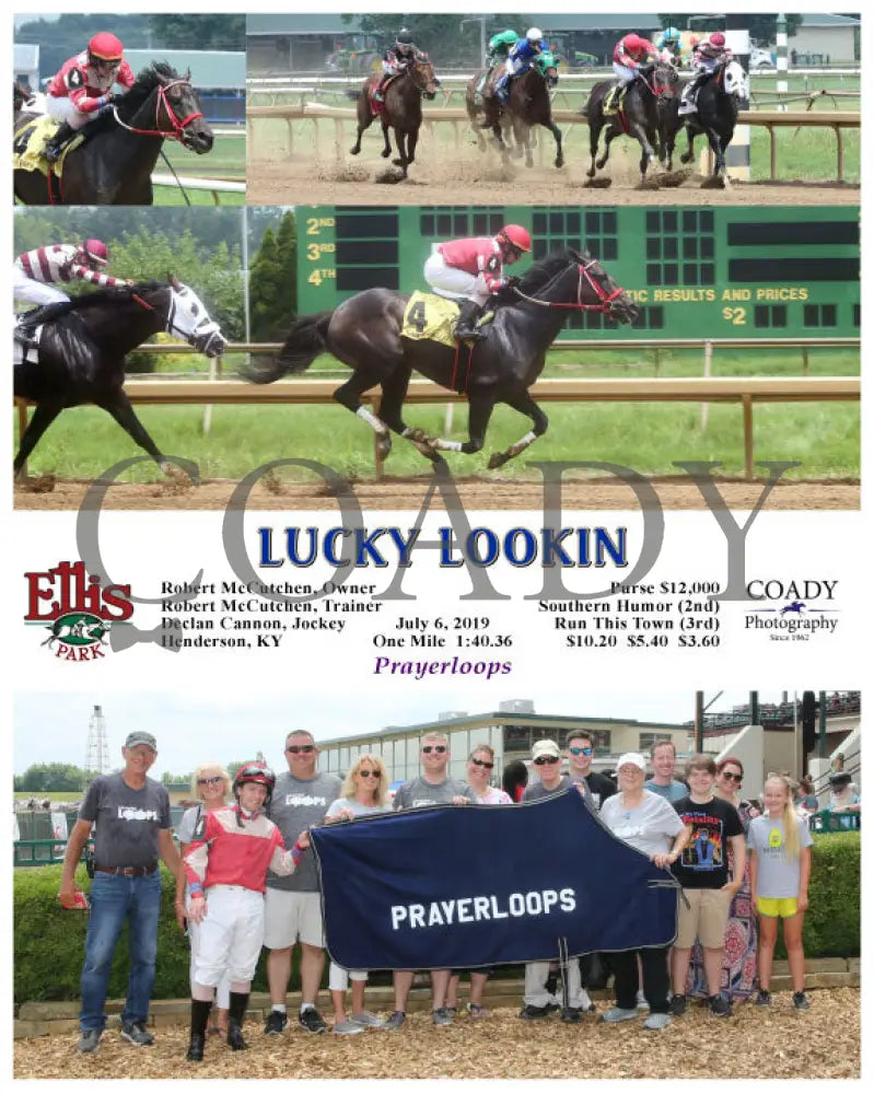 Lucky Lookin - 07-06-19 R02 Elp Group Ellis Park