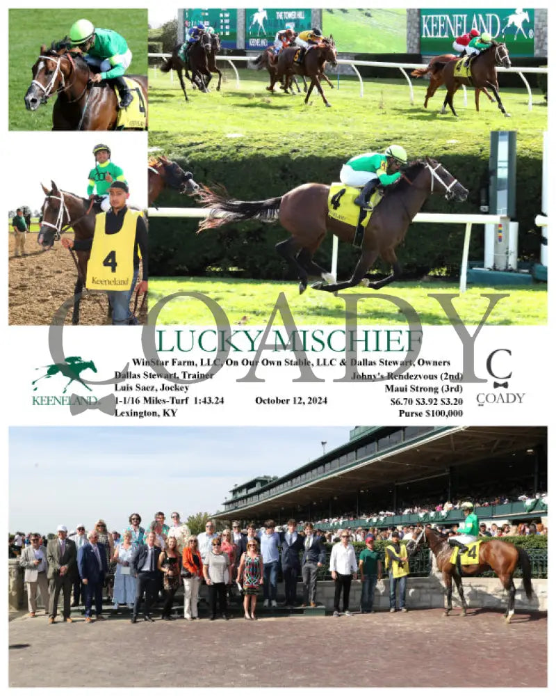 Lucky Mischief - 10-12-24 R05 Kee Keeneland