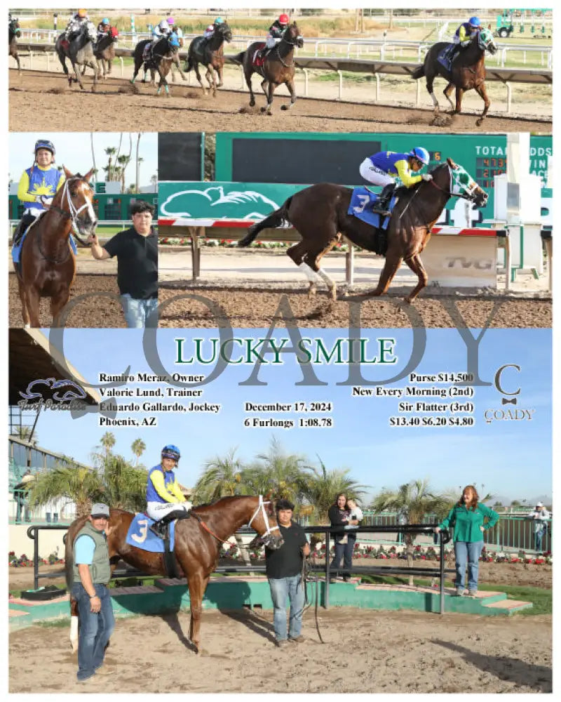 Lucky Smile - 12-17-24 R06 Tup Turf Paradise