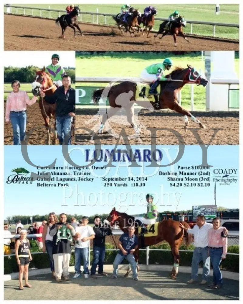 Luminaro - 091414 Race 10 Btp Belterra Park