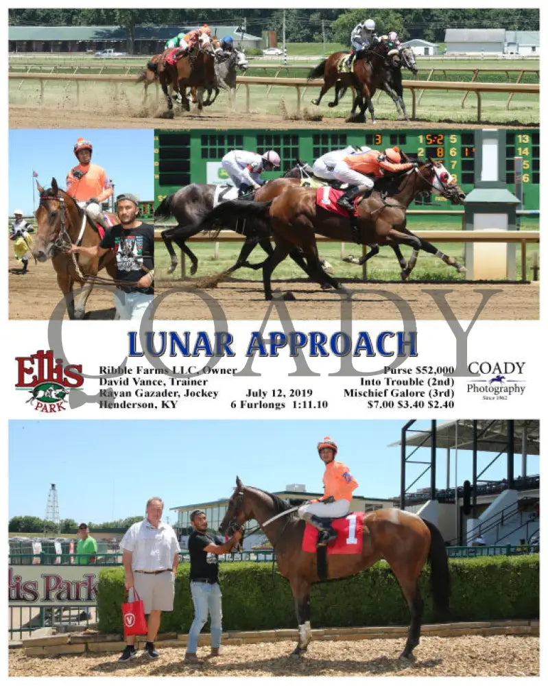 Lunar Approach - 07-12-19 R03 Elp Ellis Park