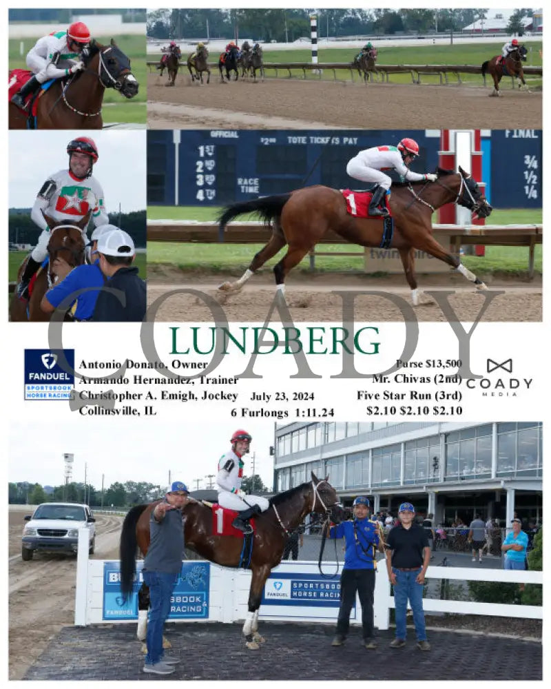 Lundberg - 07-23-24 R04 Fan Fanduel Sportsbook Horse Racing