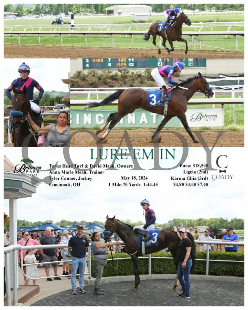 Lure’em In - 051824 Race 05 Btp Belterra Park