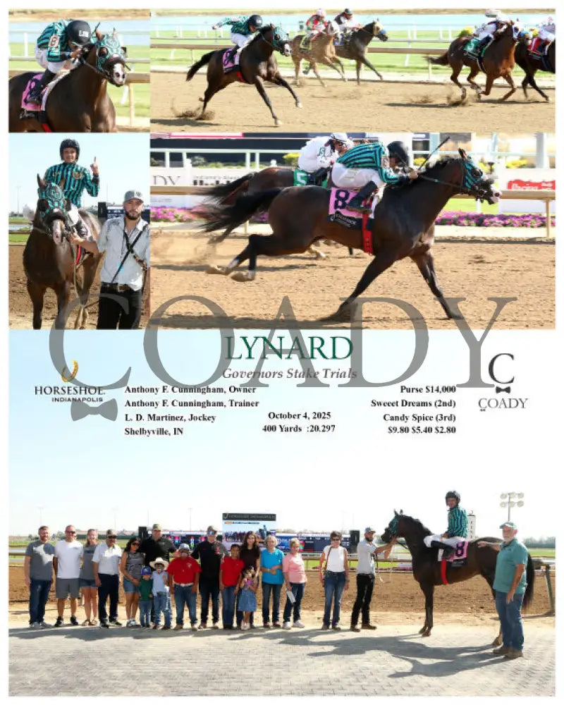 LYNARD - Governors Stake Trials - 10-04-25 - R03 - IND Indiana Grand