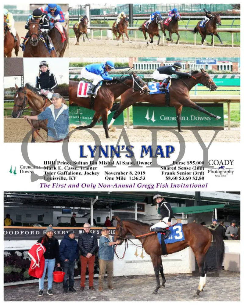 Lynn’s Map - 11-08-19 R07 Cd Churchill Downs