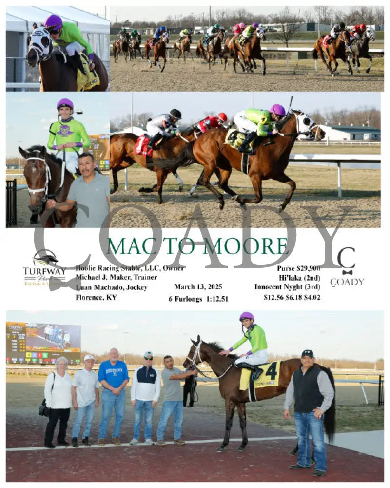 MAC TO MOORE - 031325 - Race 02 - TP Turfway Park