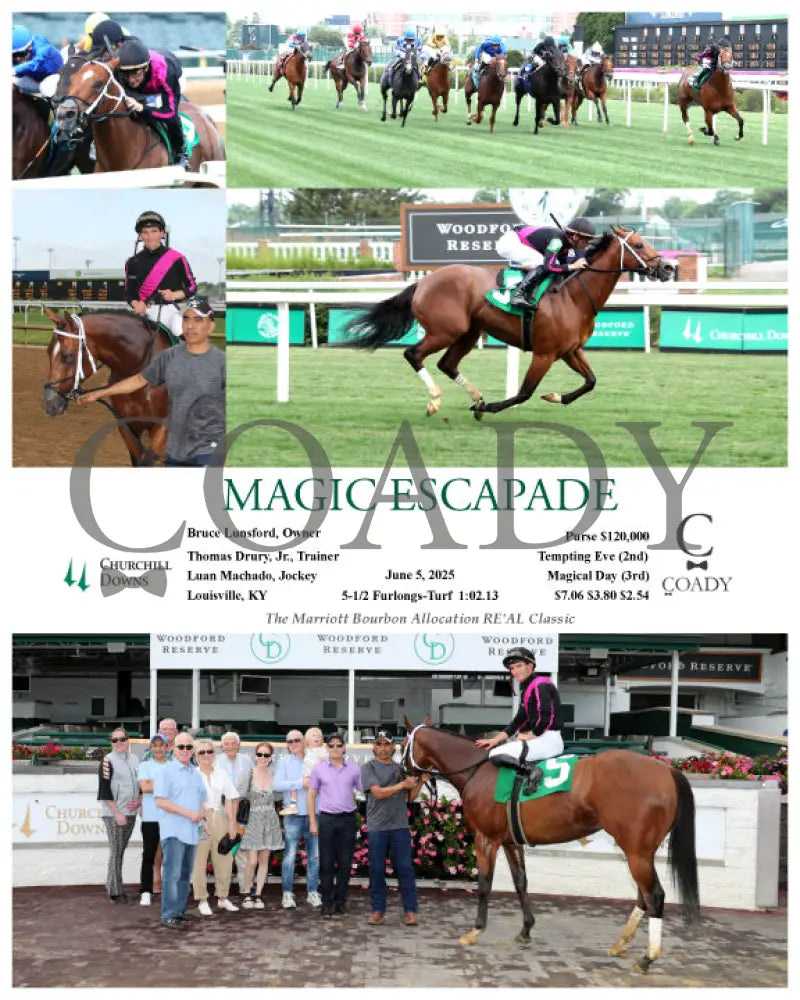 MAGIC ESCAPADE - 06-05-25 - R04 - CD Churchill Downs