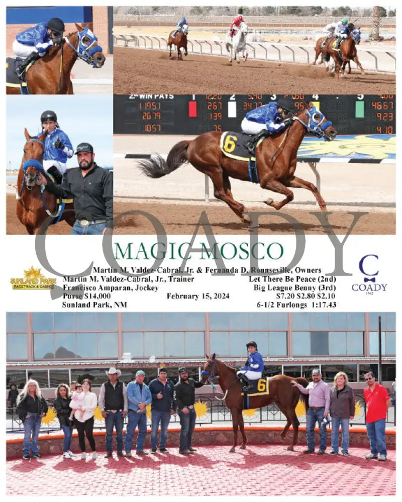 Magic Mosco - 02-15-24 R02 Sun Sunland Park