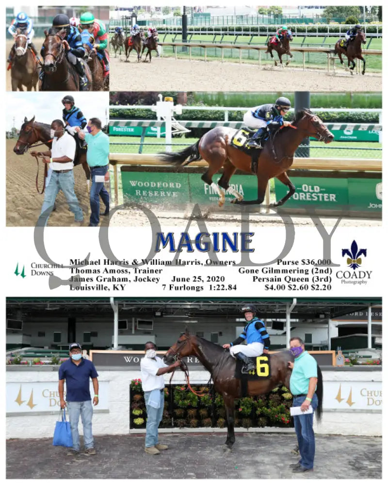Magine - 06-25-20 R02 Cd Churchill Downs