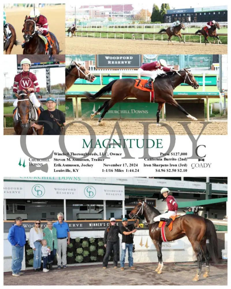 Magnitude - 11-17-24 R06 Cd Churchill Downs