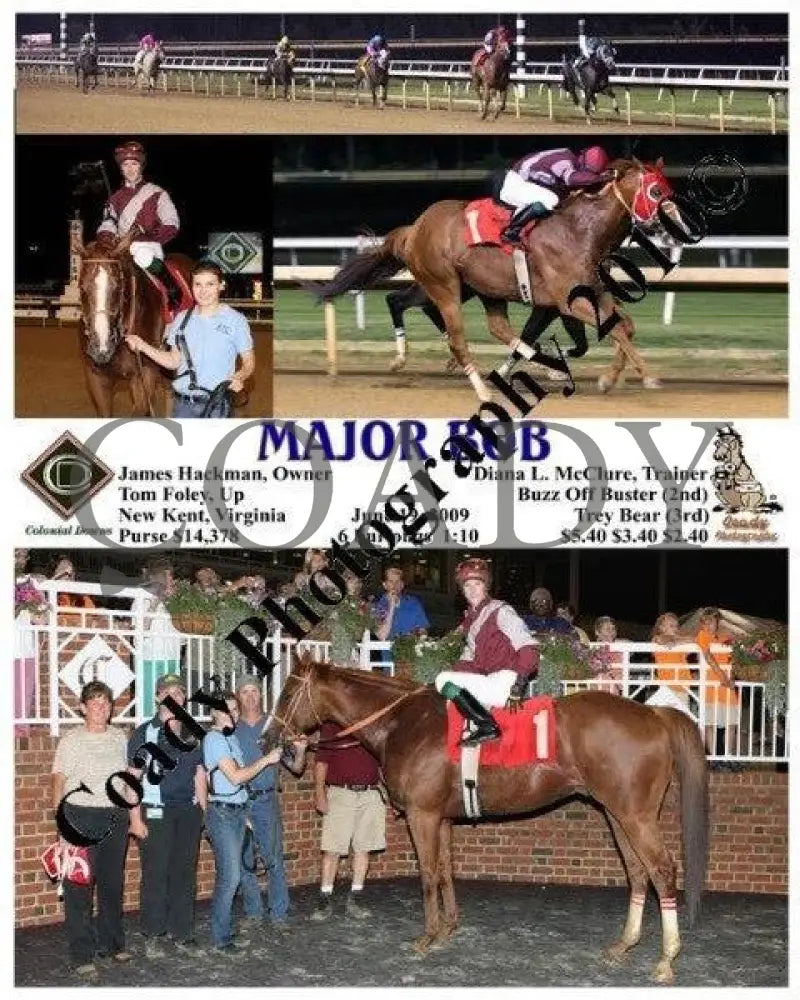 Major Bob - 6 19 2009 Colonial Downs