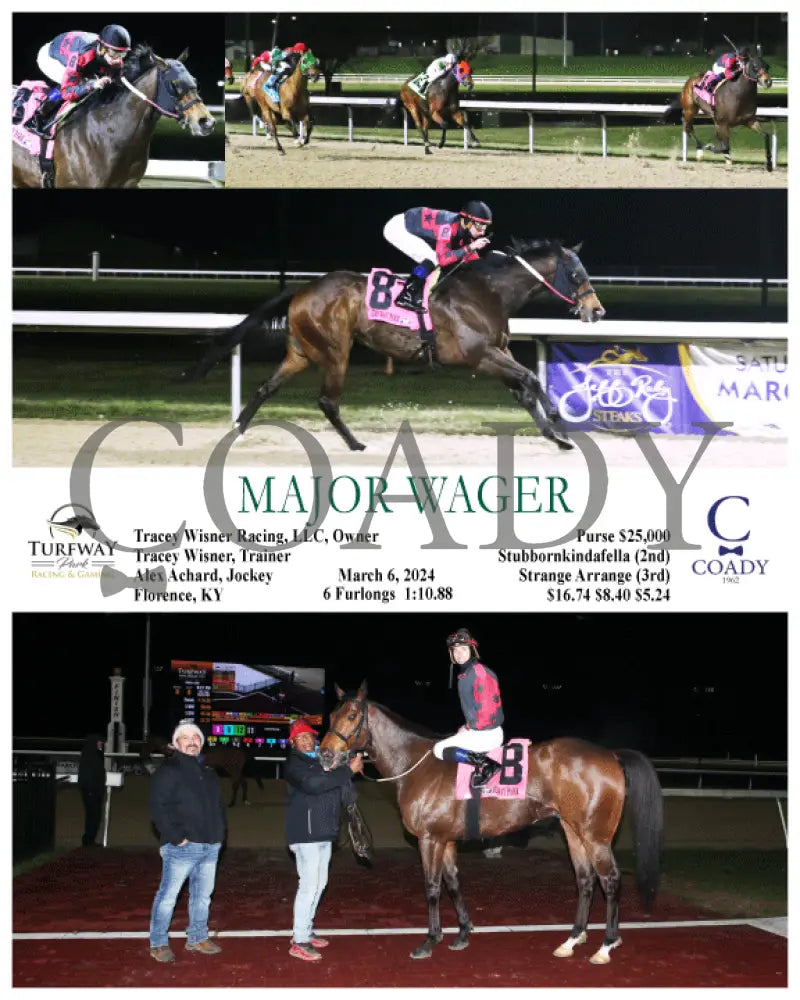 Major Wager - 03 - 06 - 24 R08 Tp Turfway Park