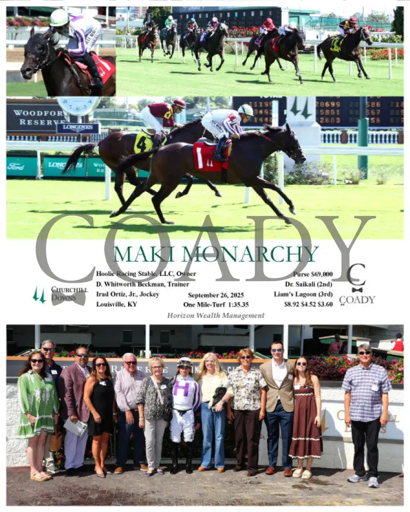 MAKI MONARCHY - 092625 - Race 04 - CD - Group Churchill Downs