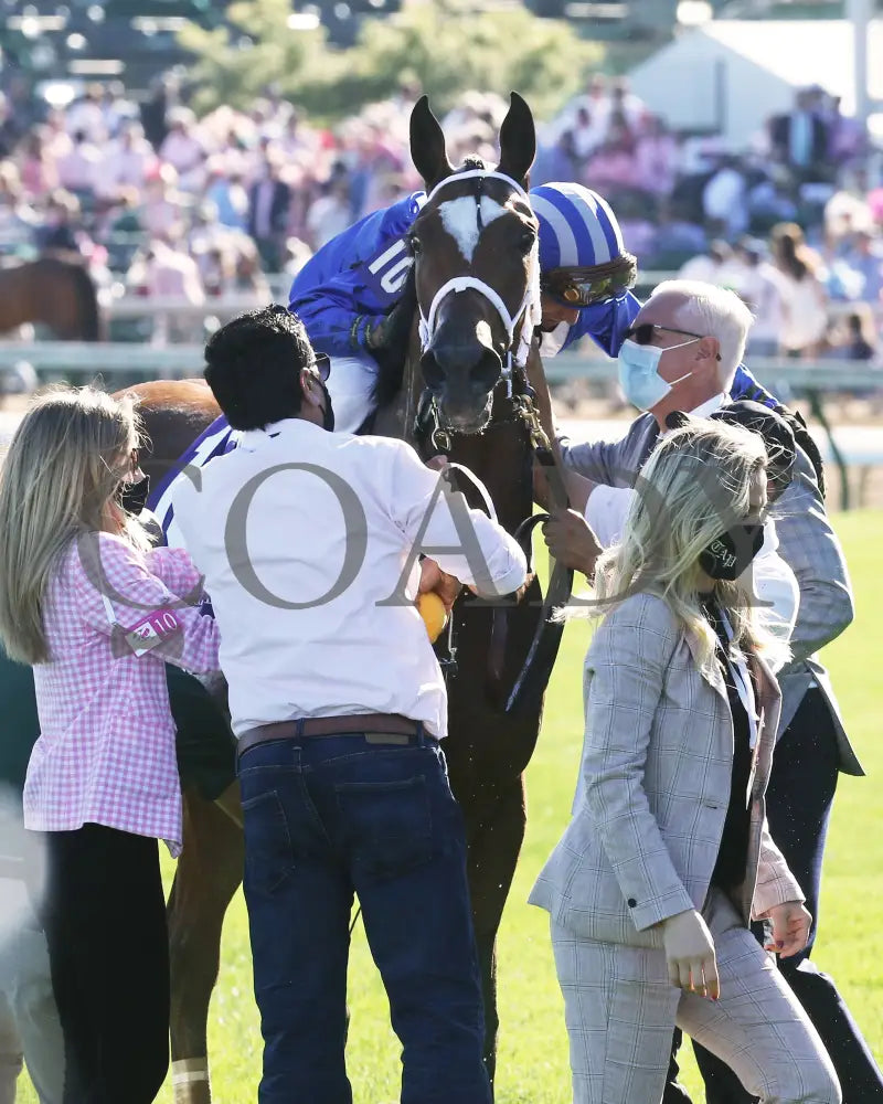 Malathaat - The Kentucky Oaks G1 147Th Running 04-30-21 R11 Cd Celebration 07 Derby