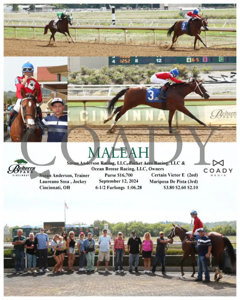 Maleah - 091224 Race 03 Btp Belterra Park