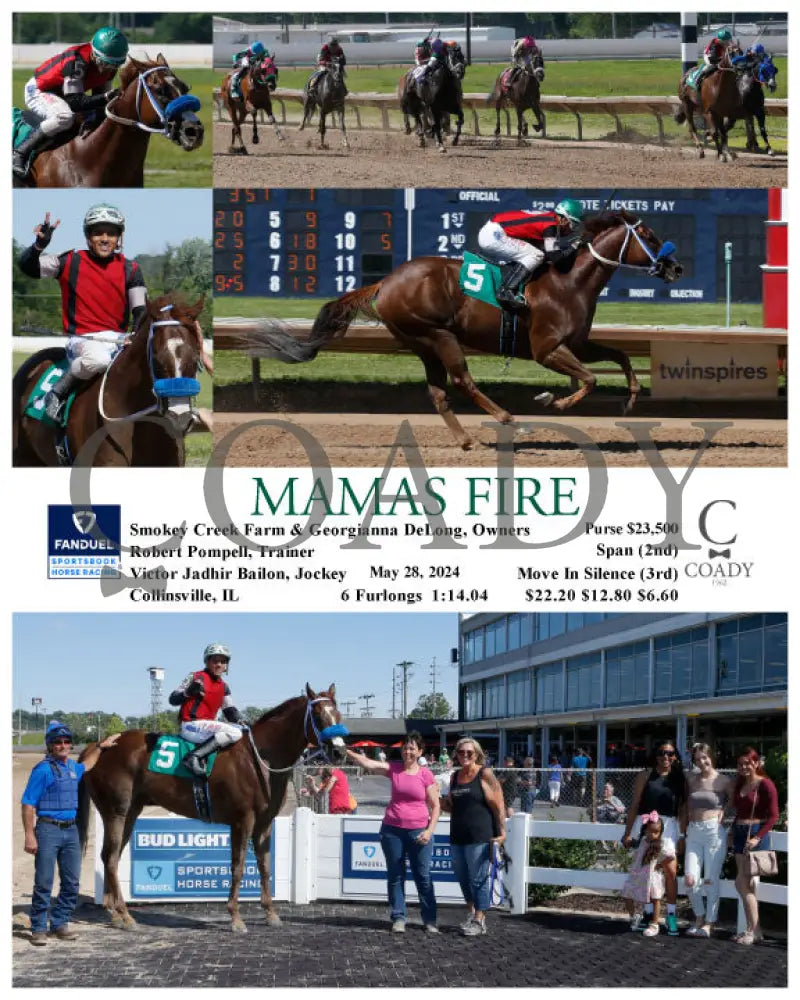 Mamas Fire - 05-28-24 R07 Fan Fanduel Sportsbook Horse Racing