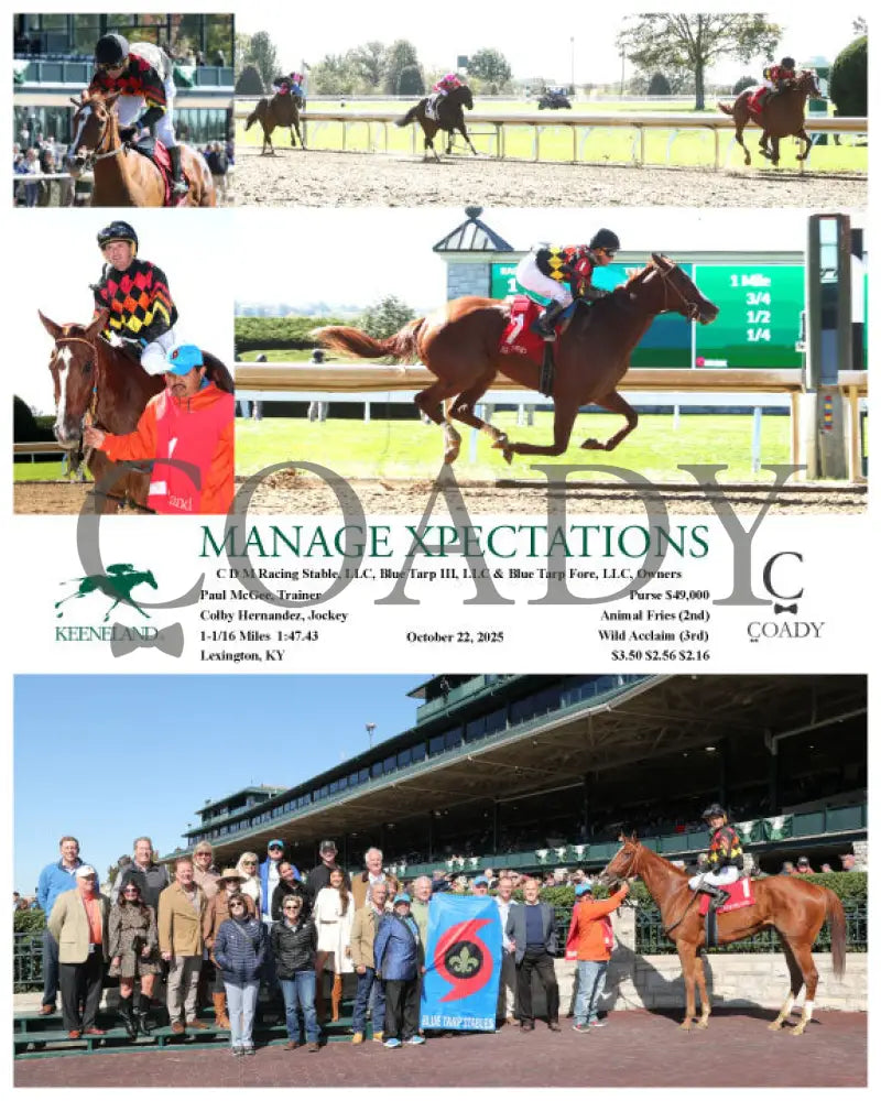 MANAGE XPECTATIONS - 10-22-25 - R01 - KEE Keeneland