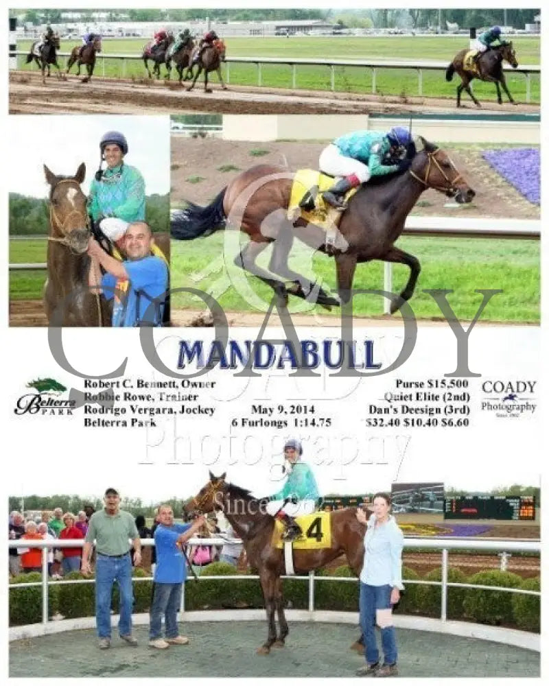 Mandabull - 050914 Race 01 Btp Belterra Park