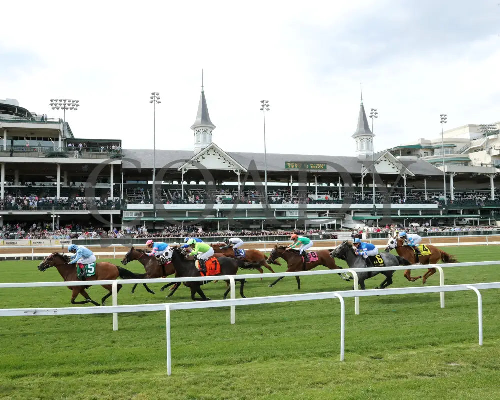 MARKSMAN QUEEN - The Keertana - 12th Running - 05-24-25 - R09 - CD - Inside Finish 03 Churchill Downs