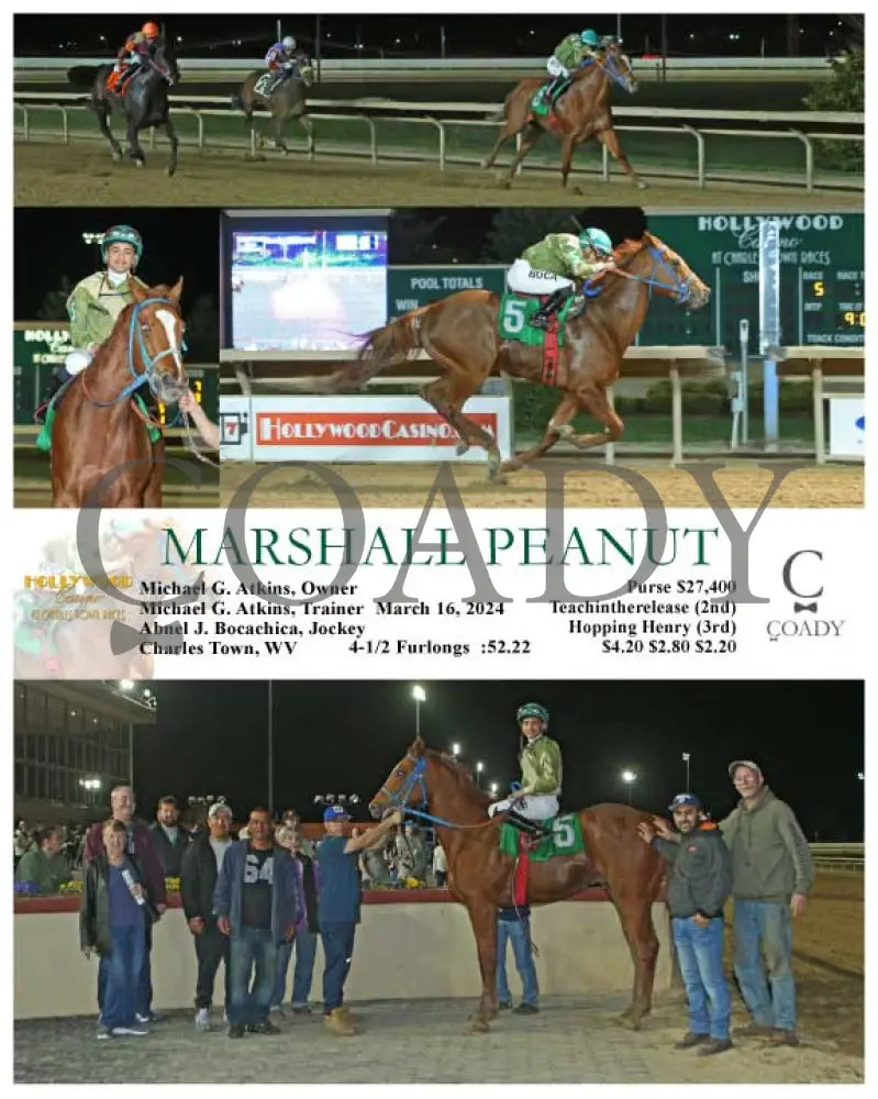 Marshall Peanut - 03 - 16 - 24 R05 Ct Hollywood Casino At Charles Town Races