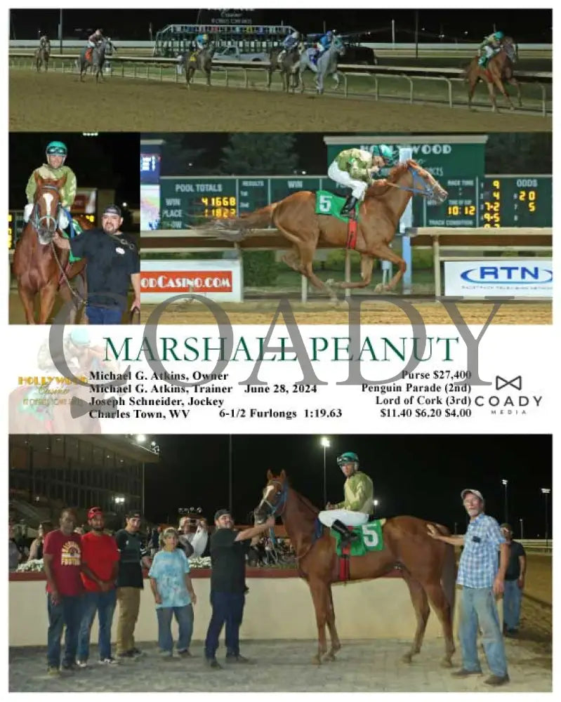Marshall Peanut - 06-28-24 R07 Ct Hollywood Casino At Charles Town Races