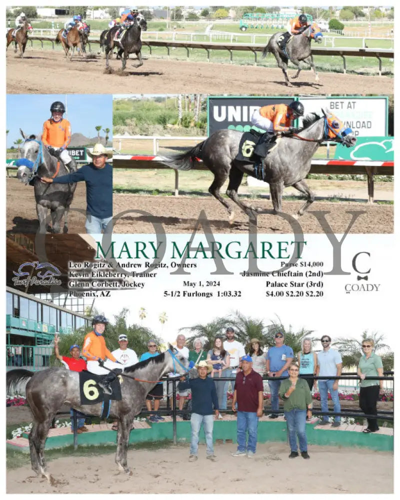 Mary Margaret - 05-01-24 R09 Tup Turf Paradise