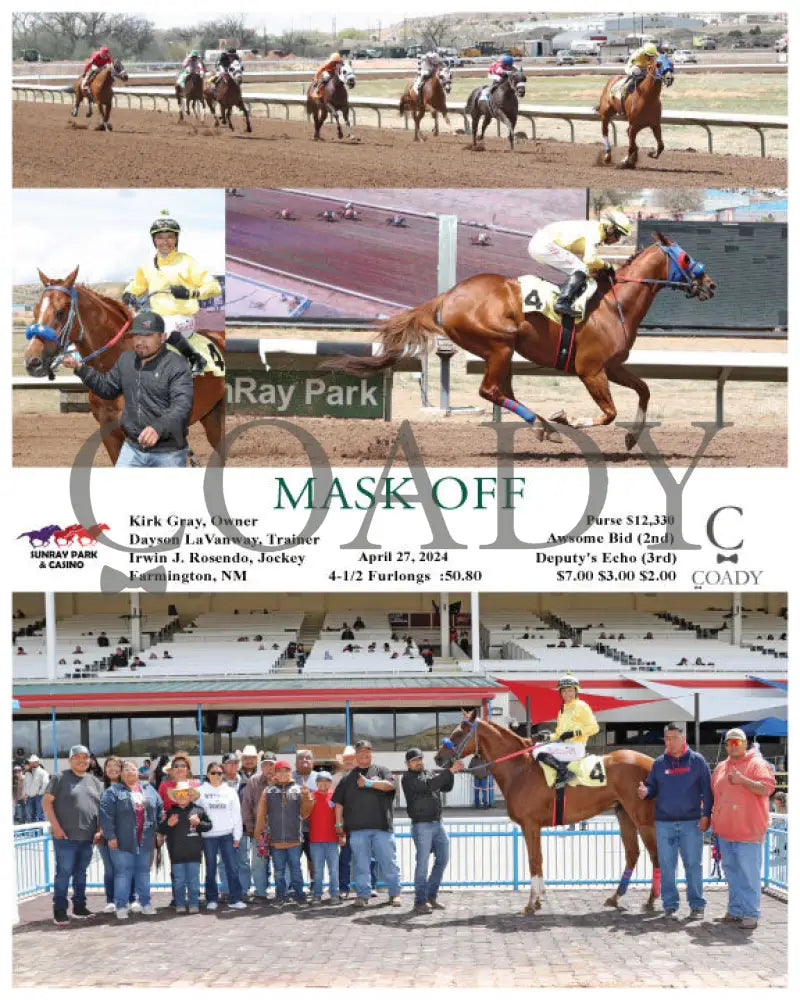 Mask Off - 04-27-24 R04 Srp Sunray Park