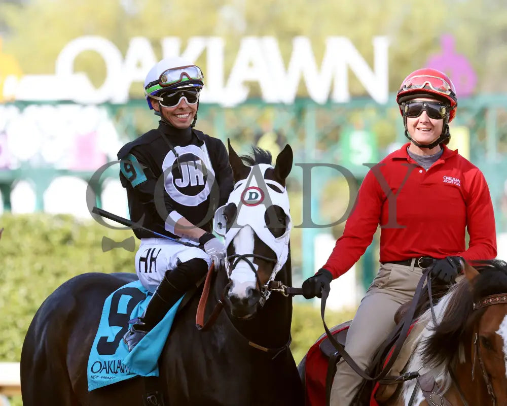 Masqueparade - The Temperence Hill Stakes 5Th Running 03 - 29 - 24 R09 Op Post Parade 01 Oaklawn