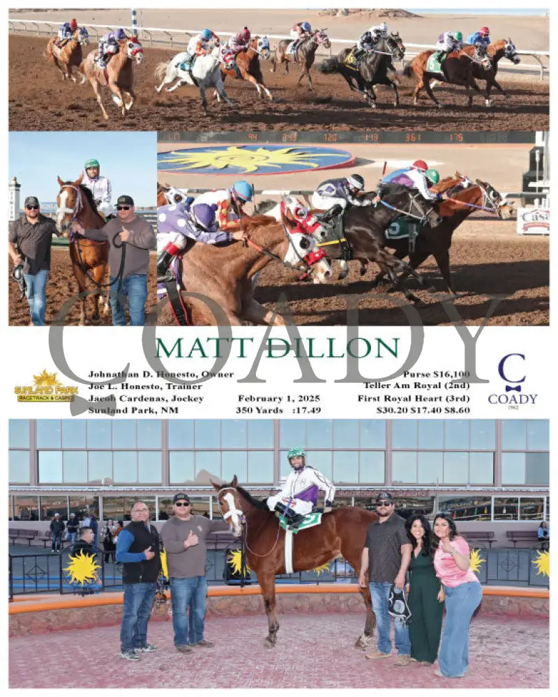 Matt Dillon - 02-01-25 R09 Sun Turfway Park