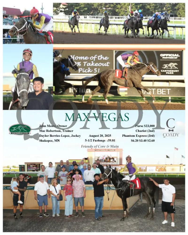 MAX VEGAS 08 20 25 R05 CBY Canterbury Park