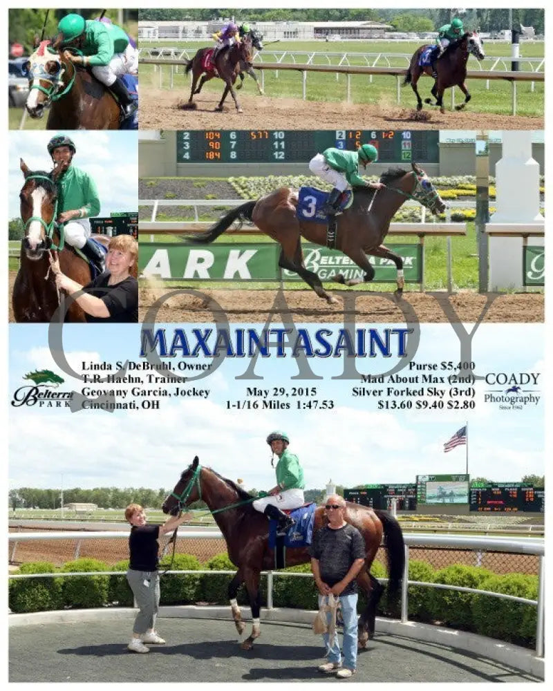 Maxaintasaint - 052915 Race 01 Btp Belterra Park