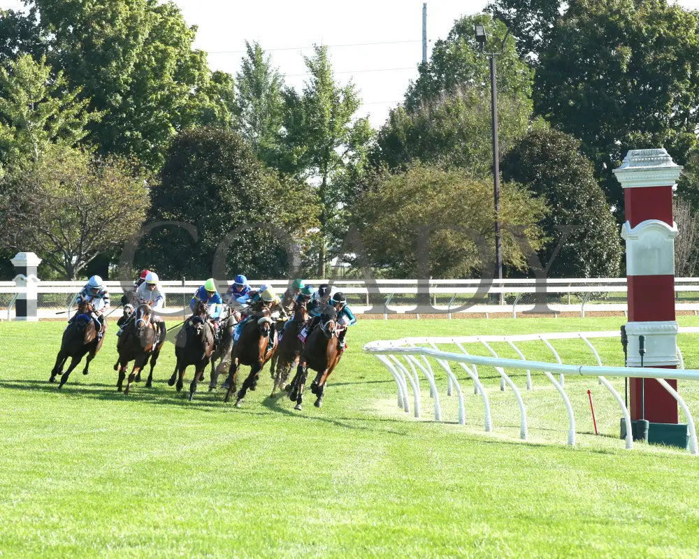 May Day Ready - The Jessamine G2 10-04-24 R08 Keeneland Race Course Turn 01