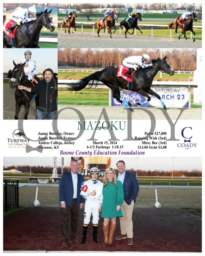 Mazoku - 03 - 15 - 24 R04 Tp Group Turfway Park