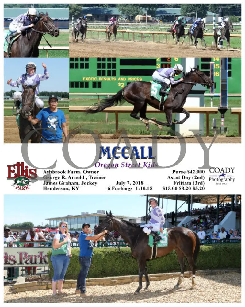 Mccall - 070718 Race 06 Elp Ellis Park