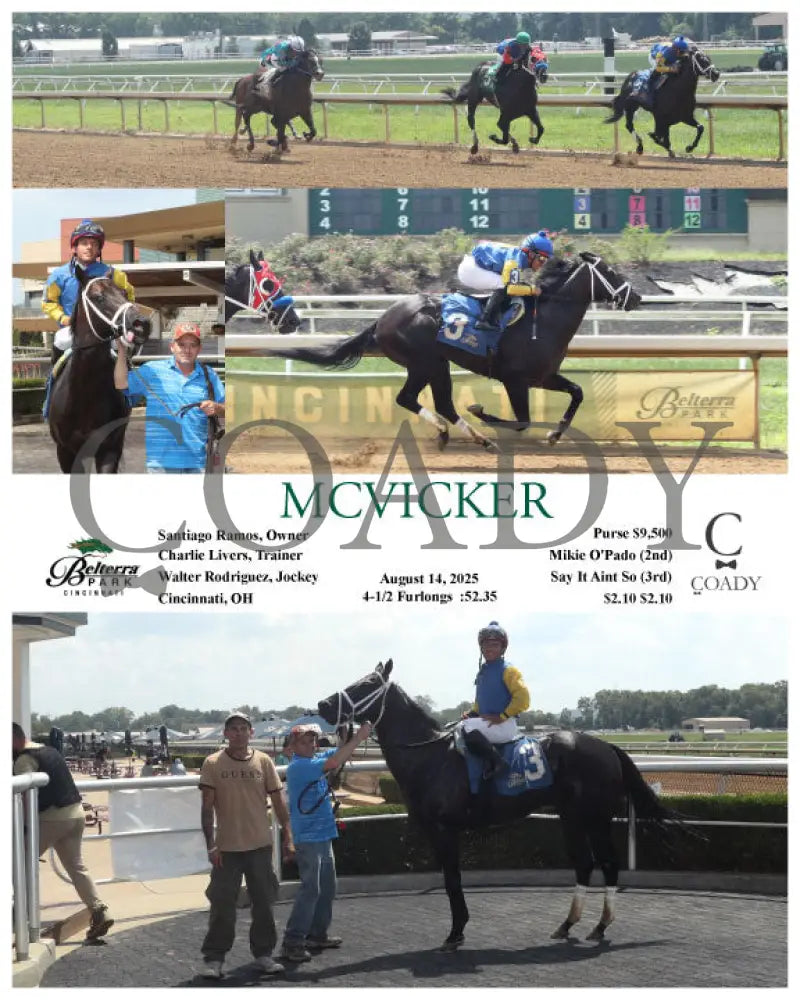 MCVICKER - 081425 - Race 01 - BTP Turfway Park