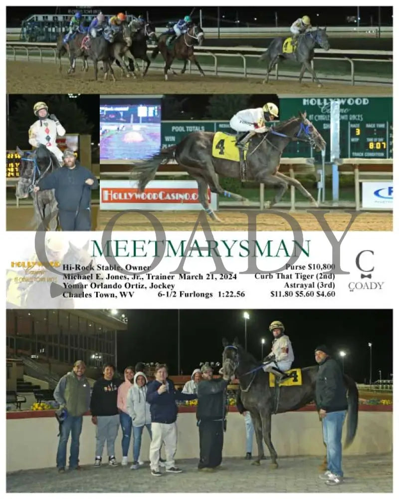 Meetmarysman - 03 - 21 - 24 R03 Ct Hollywood Casino At Charles Town Races