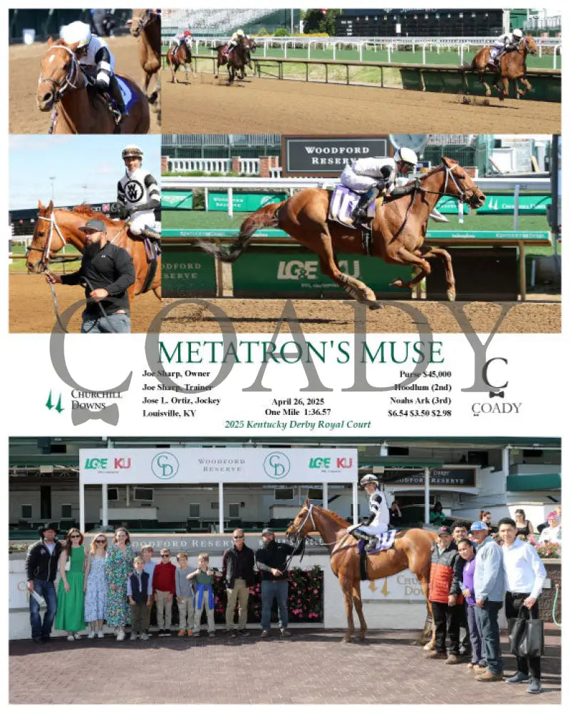 METATRON’S MUSE - 042625 - Race 01 - CD Churchill Downs