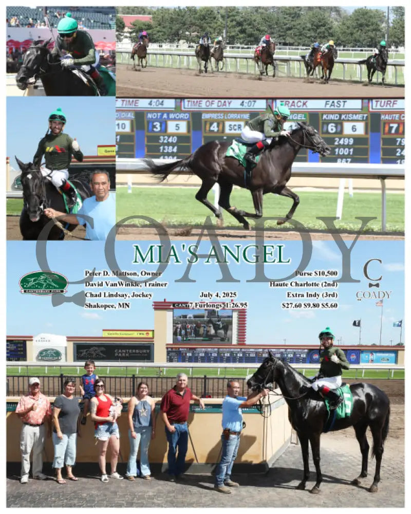 MIA’S ANGEL - 07-04-25 - R06 - CBY Canterbury Park