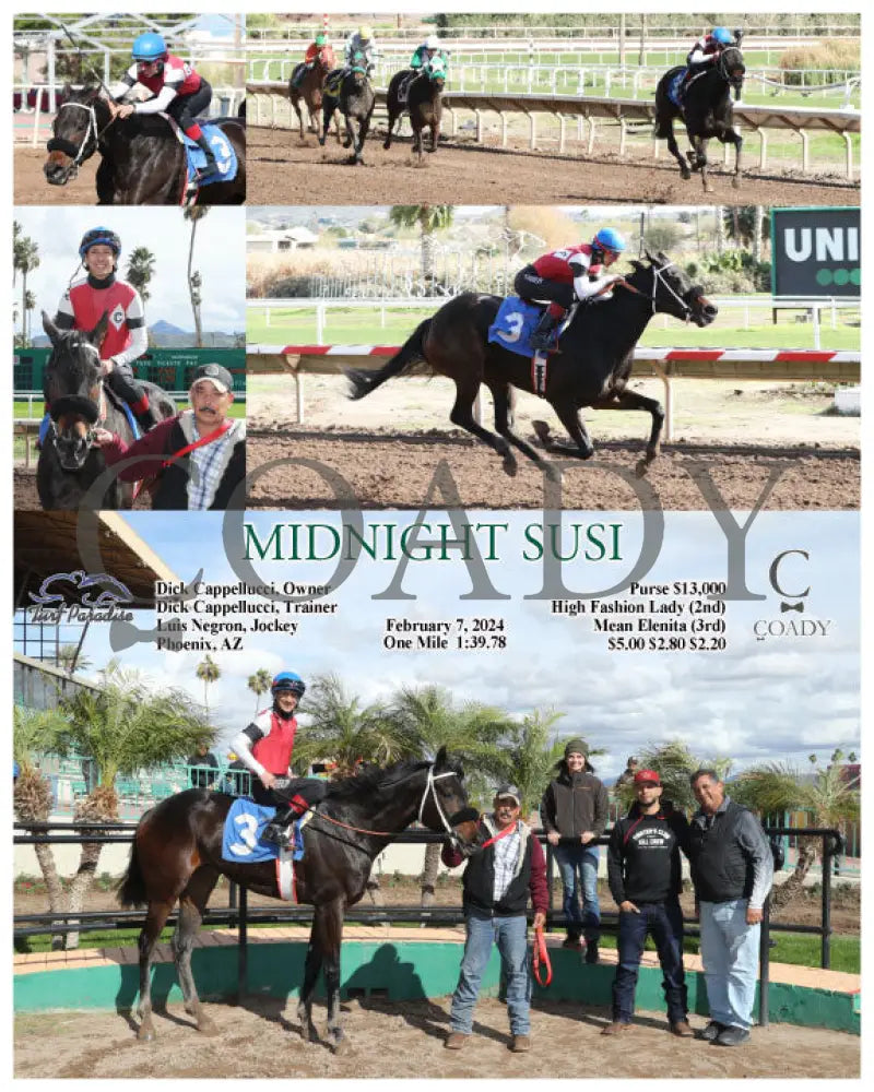 Midnight Susi - 02-07-24 R04 Tup Turf Paradise