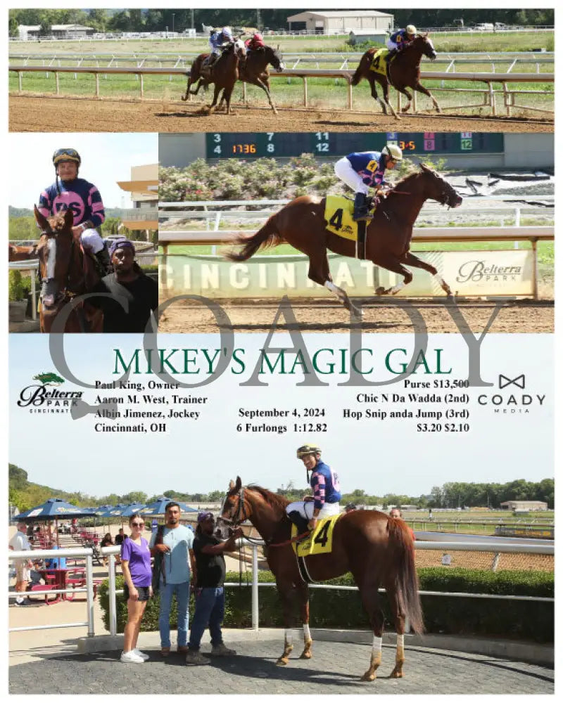 Mikey’s Magic Gal - 09-04-24 R06 Btp Belterra Park