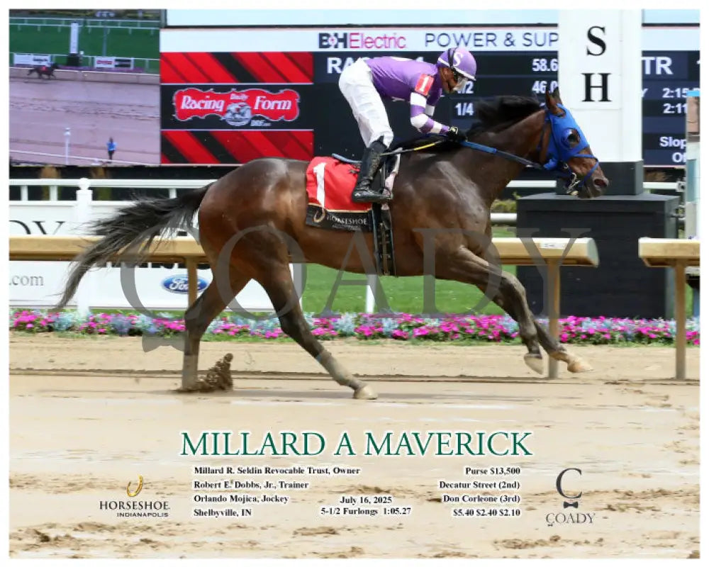 MILLARD A MAVERICK - 07-16-25 - R01 - IND - Action Indiana Grand