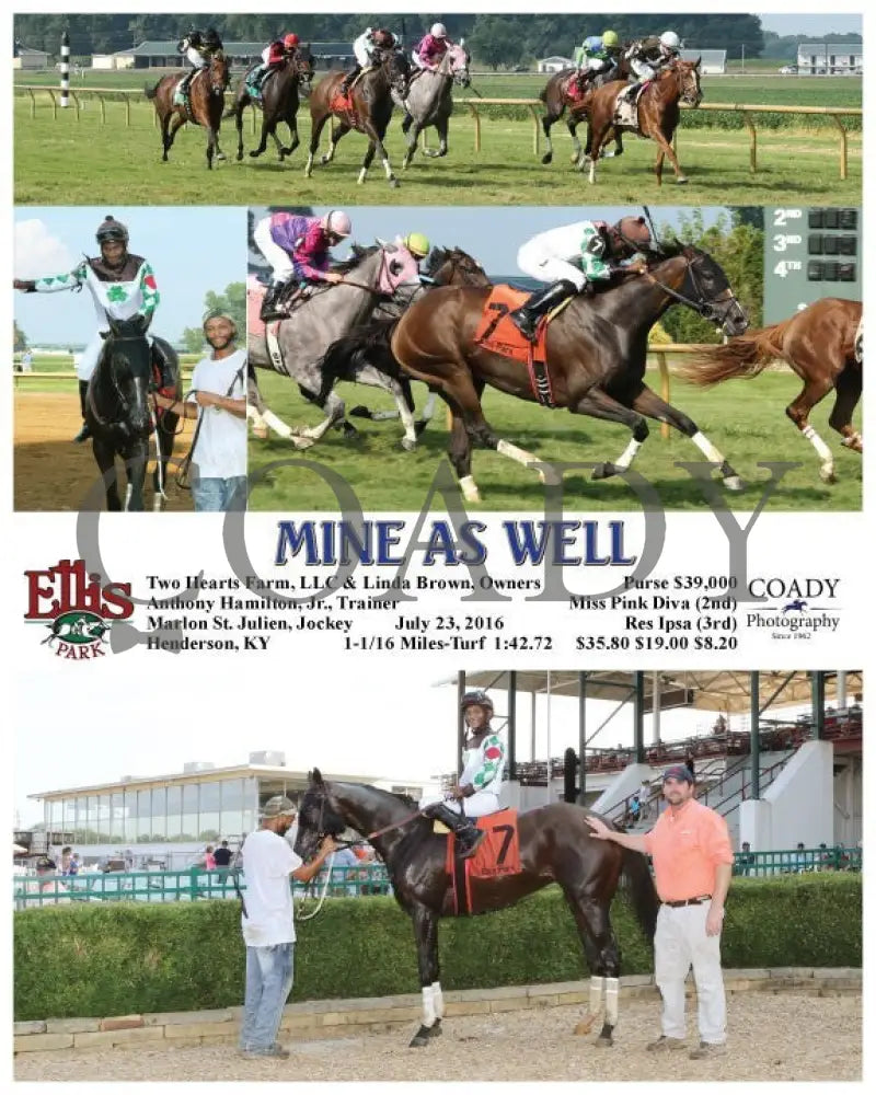 Mine As Well - 072316 Race 08 Elp Ellis Park