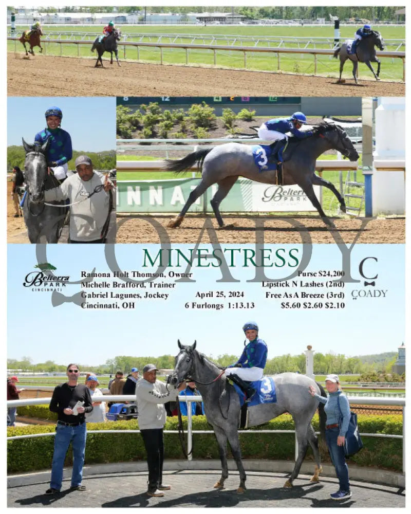 Minestress - 042524 Race 03 Btp Belterra Park