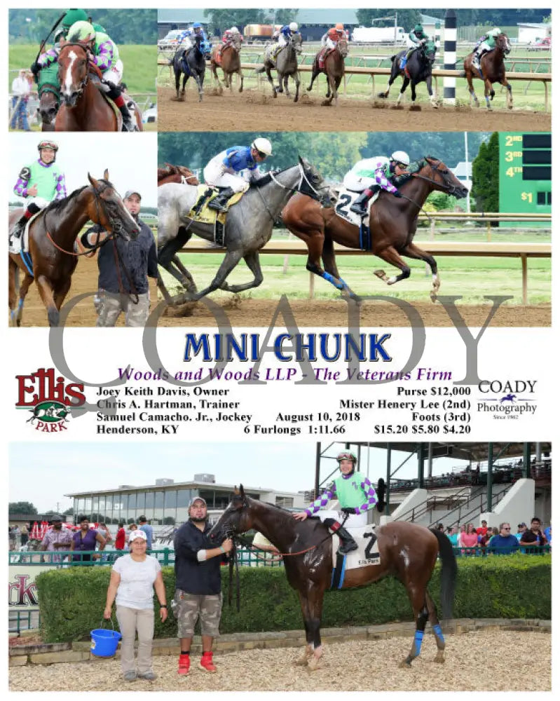 Mini Chunk - 081018 Race 04 Elp Ellis Park