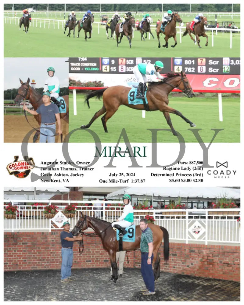 Mirari - 07-25-24 R10 Cnl Colonial Downs