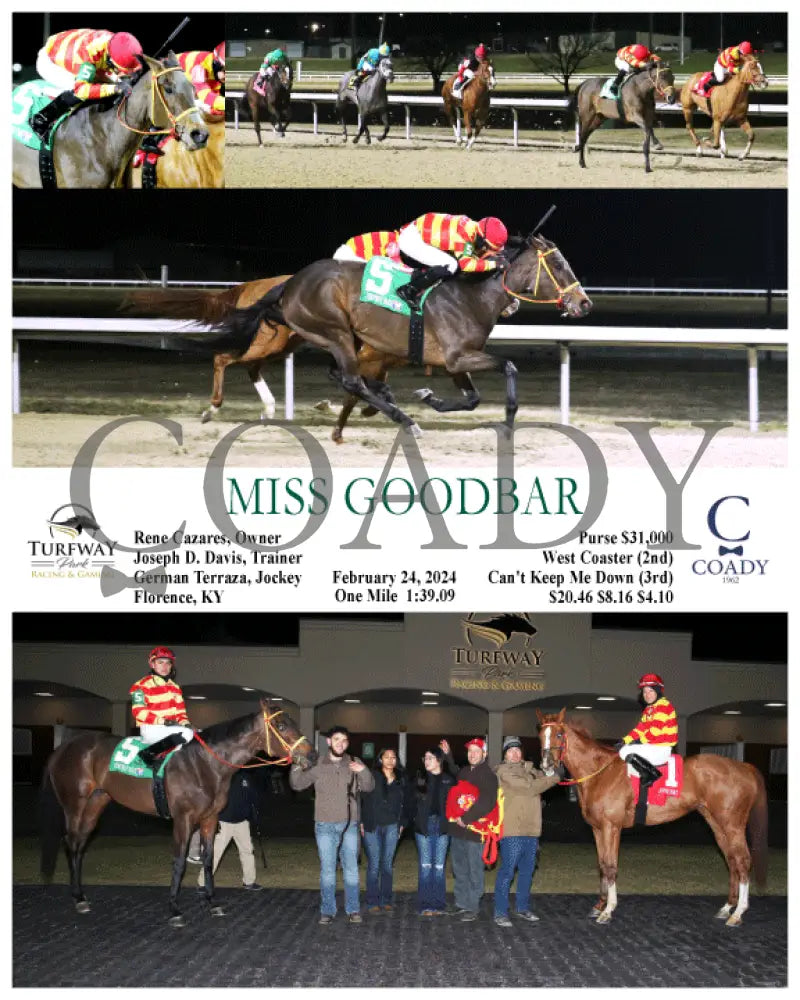 Miss Goodbar - 02-24-24 R03 Tp Turfway Park